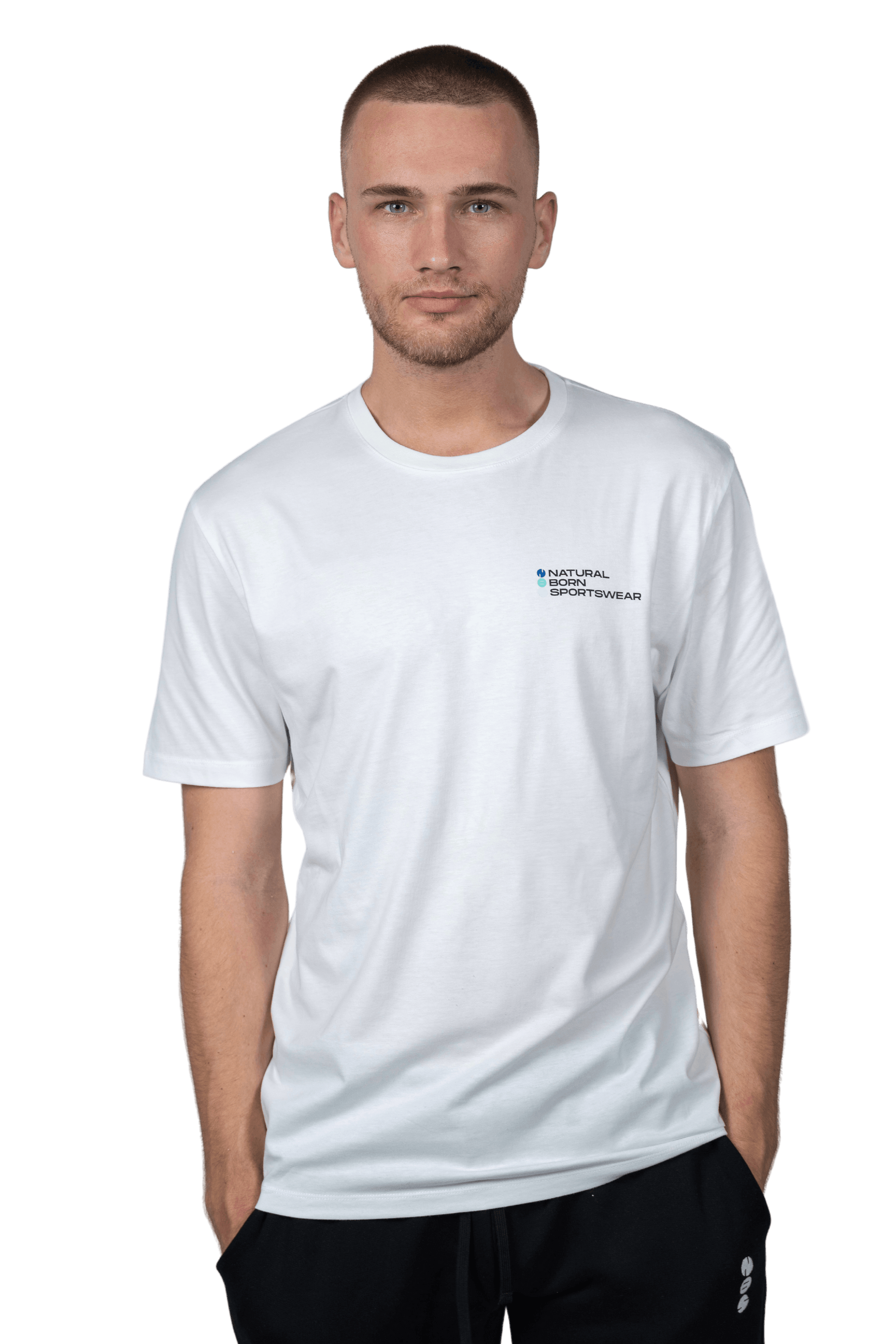 NBS - Lifestyle T-Shirt Wit - Padel Royale