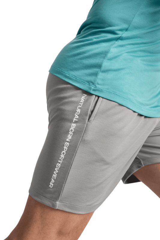 NBS - Performance Shorts Grijs - Padel Royale