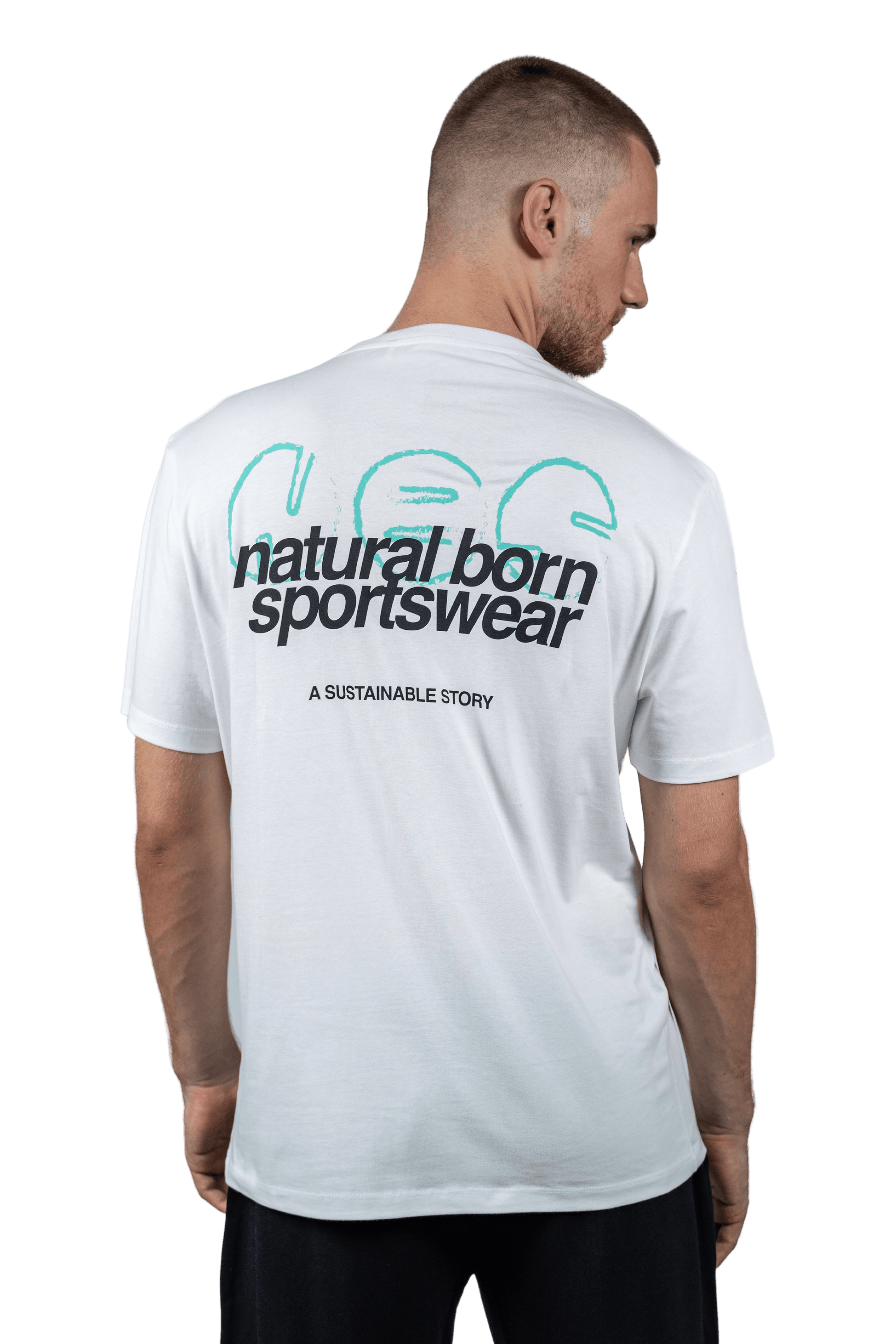 NBS - Lifestyle T-Shirt Wit - Padel Royale