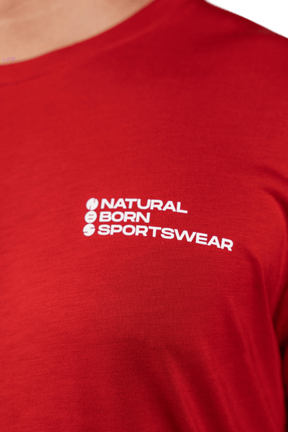 NBS - Performance T-Shirt Red - Padel Royale