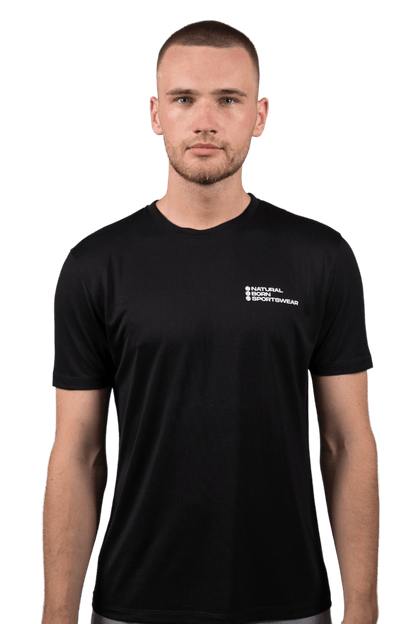 NBS - Performance T-Shirt Zwart - Padel Royale