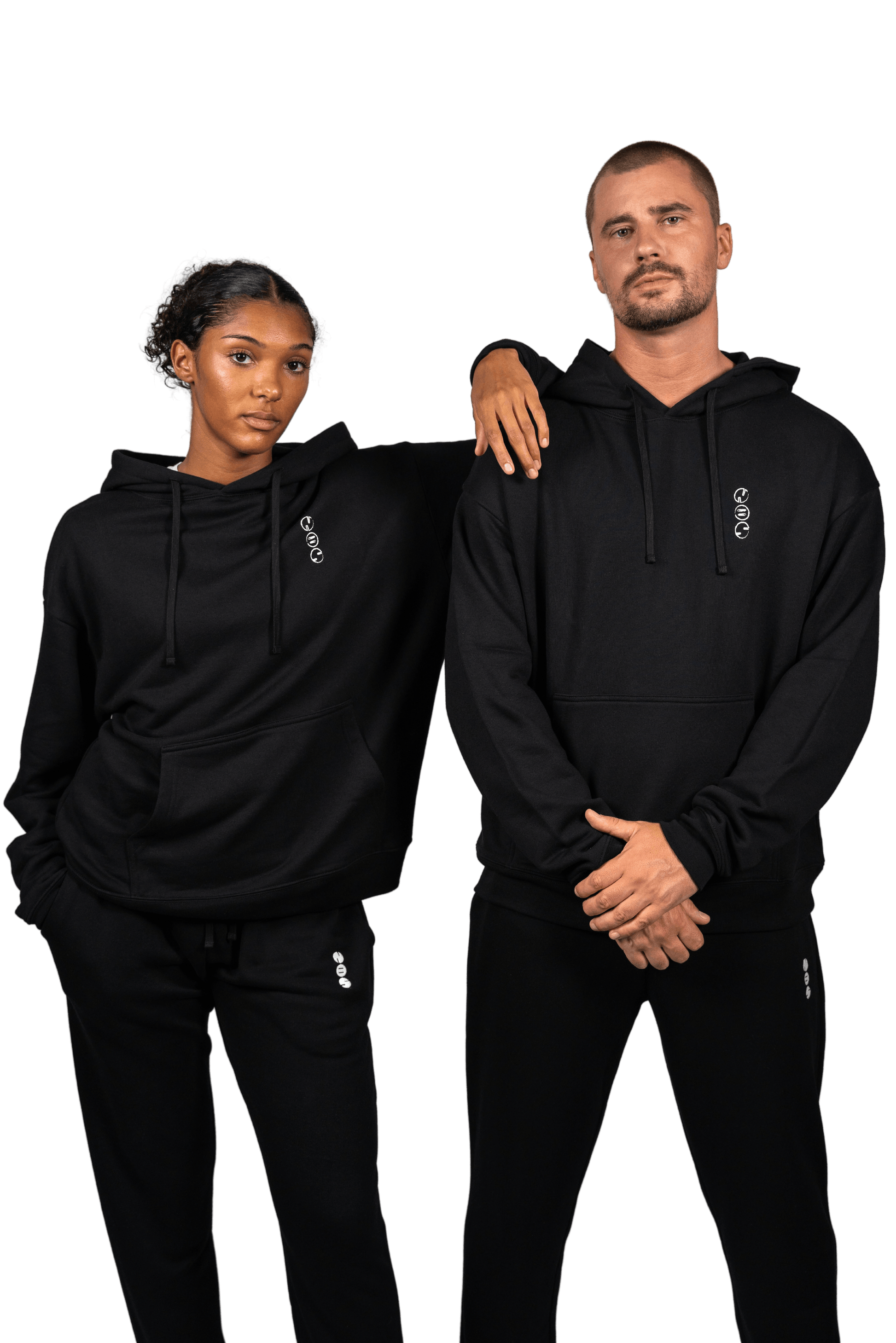 NBS - Our Story Hoodie Zwart - Padel Royale