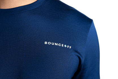 NBS - BounceOff Grapic Tee Blauw - Padel Royale