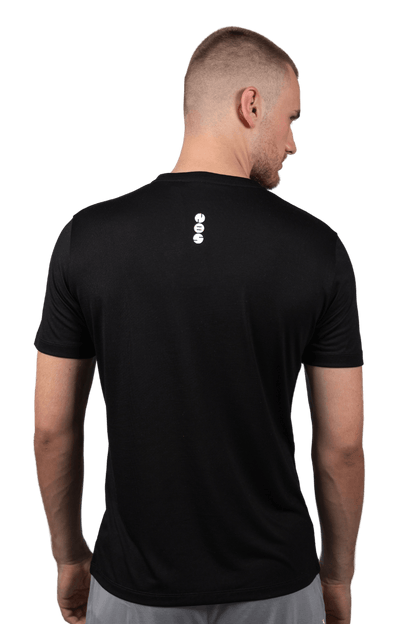 NBS - Performance T-Shirt Zwart - Padel Royale